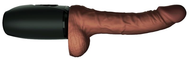 KING COCK - PLUS TRIPLE THREAT BROWN SKIN TONE